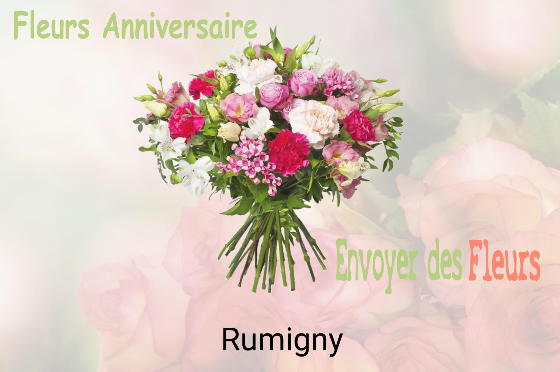 Bouquet de fleurs d’anniversaire livré à Rumigny