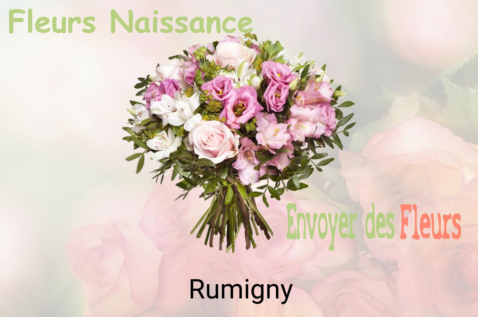Bouquet de fleurs de naissance livré à Rumigny