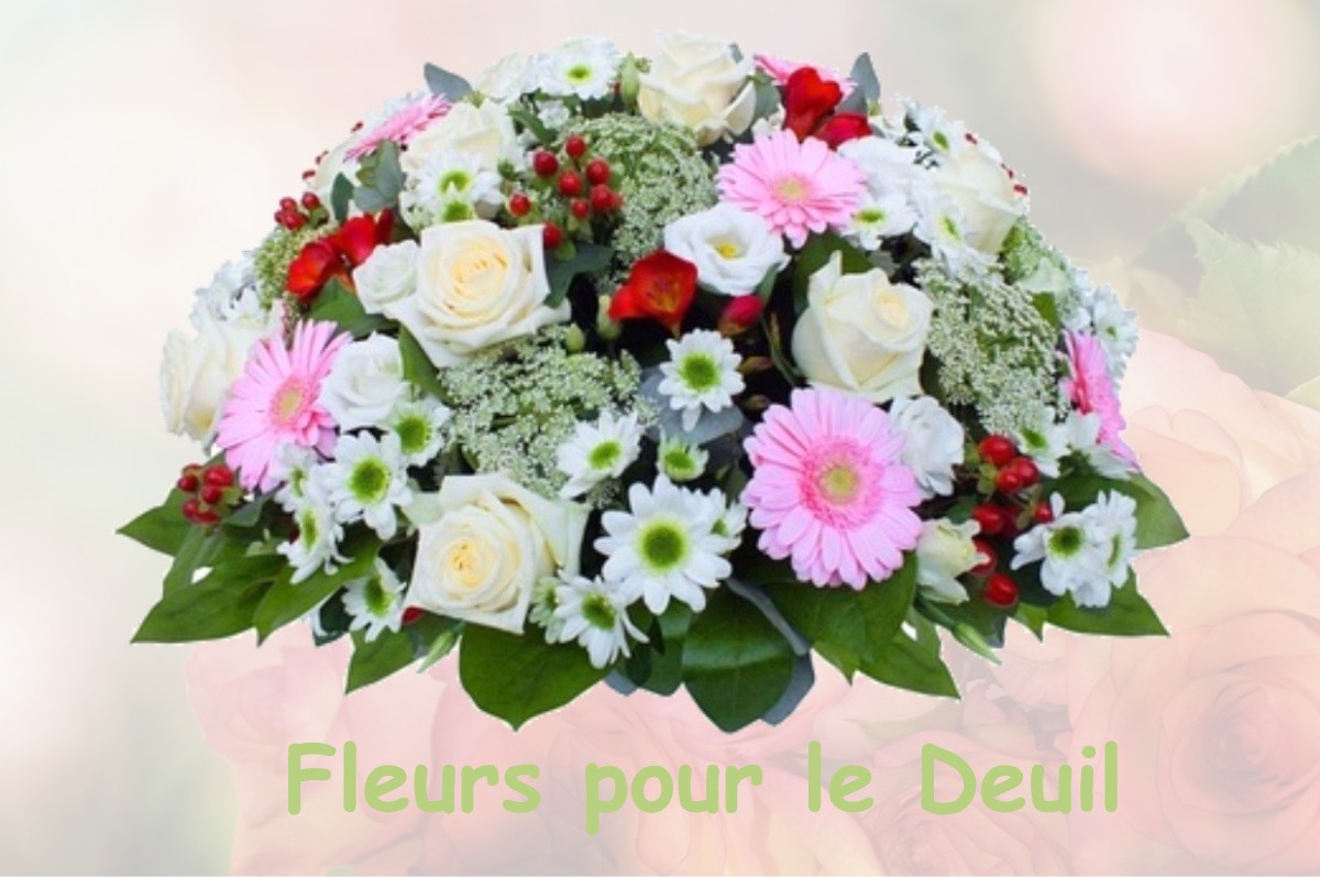 fleurs deuil RUMIGNY